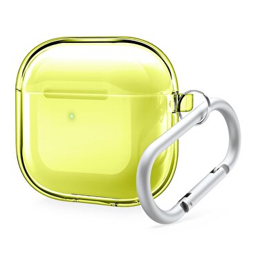 KA-Elago AirPods4 Clear Hang case-Neon Yellow