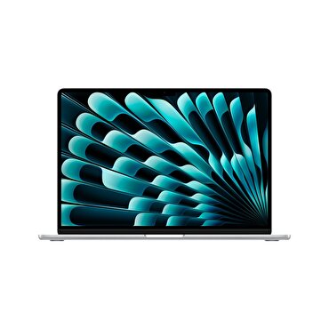 Apple MacBook Air 15' M3 Çip 8 Çekirdekli CPU 10 Çekirdekli GPU 24GB Bellek 512GB SSD Gümüş 