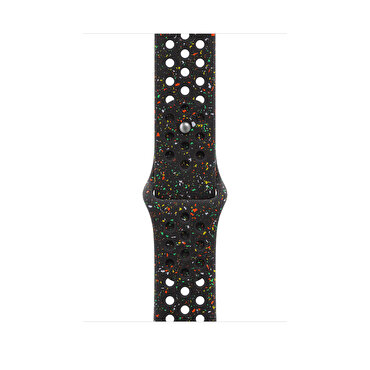 46 mm Gece Yarısı Siyahı Nike Spor Kordon - S/M