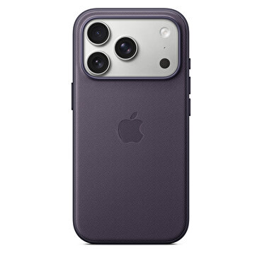 iPhone 17 Pro için MagSafe özellikli Tech Dokuma Kılıf - Mor