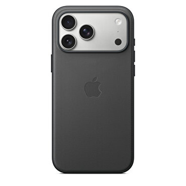 iPhone 17 Pro Max için MagSafe özellikli Tech Dokuma Kılıf - Siyah