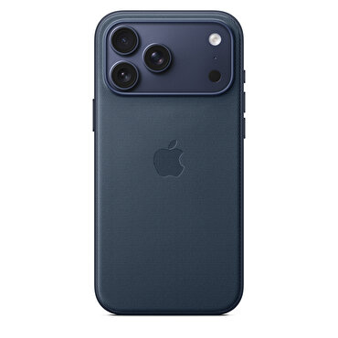 iPhone 17 Pro Max için MagSafe özellikli Tech Dokuma Kılıf - Mavi