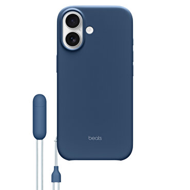 MagSafe özelliği ve Kamera Denetimi düğmesine sahip Beats iPhone 17 Kickstand Kılıfı - Ana Kaya Mavisi