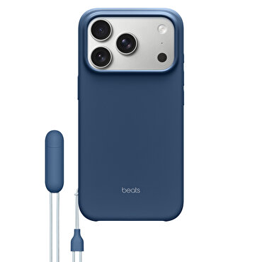MagSafe özelliği ve Kamera Denetimi düğmesine sahip Beats iPhone 17 Pro Kickstand Kılıfı - Ana Kaya Mavisi