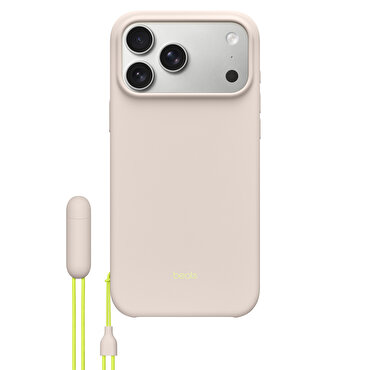 MagSafe özelliği ve Kamera Denetimi düğmesine sahip Beats iPhone 17 Pro Max Kickstand Kılıfı - Kalker Beji