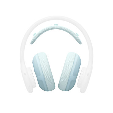 Beats 360 Kulaklık Yastığı Seti - Kulaklıklar ve Kafa Bandı için Gökyüzü Rengi Performans Örgülü Yastıklar
