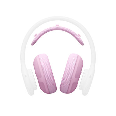 Beats 360 Kulaklık Yastığı Seti - Kulaklıklar ve Kafa Bandı için Pembe Performans Örgülü Yastıklar