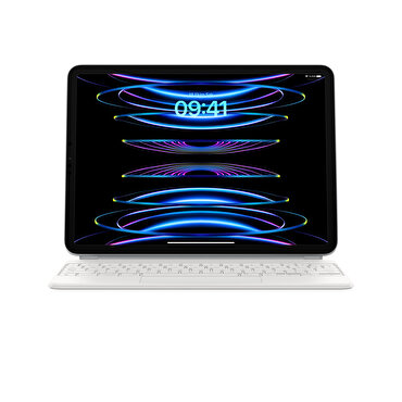 Teşhir - Apple 11 inç iPad Pro (4. nesil) ve iPad Air (5. nesil) için Magic Keyboard - Türkçe Q Klavye - Beyaz
