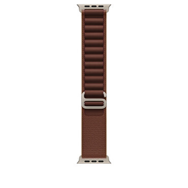  49 mm Burgonya Alpine Loop - Orta Boy - Natürel Titanyum