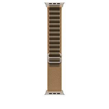 49 mm Çöl Rengi Alpine Loop - Büyük Boy - Natürel Titanyum