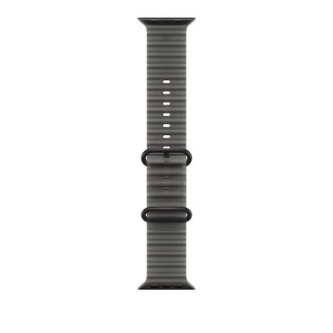 49 mm Buzlu Siyah Ocean Kordon - Siyah Titanyum