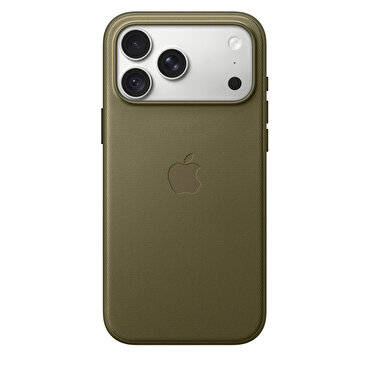 iPhone 18 Pro Max için MagSafe özellikli Tech Dokuma Kılıf - Klasik Zeytin Yeşili