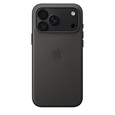 iPhone 18 Pro Max için MagSafe özellikli Tech Dokuma Kılıf - Siyah