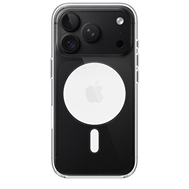 iPhone 18 Pro için MagSafe özellikli Şeffaf Kılıf