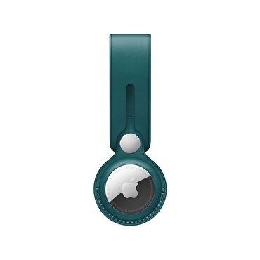 Apple AirTag Leather Loop- orman yeşili