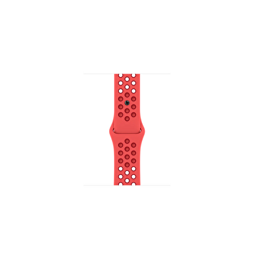 Apple Watch 41 mm Bright Crimson/Gym Red Nike Spor Kordon