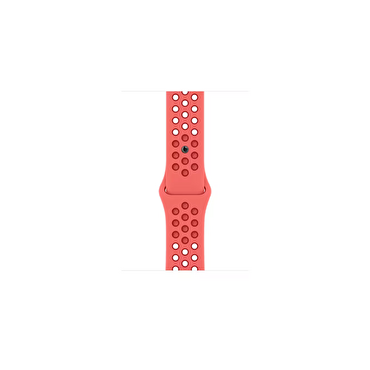 Apple Watch 45 mm Bright Crimson/Gym Red Nike Spor Kordon
