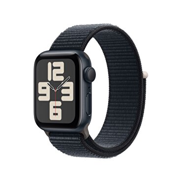 Apple Watch SE GPS + Cellular 40mm Gece Yarısı Alüminyum Kasa ve Gece Yarısı Spor Loop 