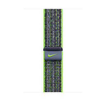 45 mm Berrak Yeşil/Mavi Nike Spor Loop