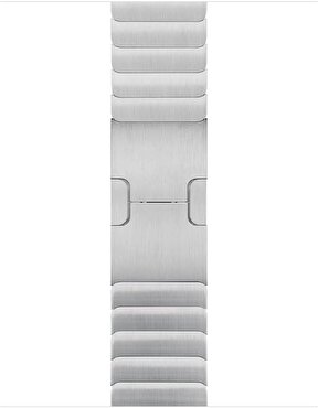 38 mm Baklalı Model Gümüş Rengi Bilezik
