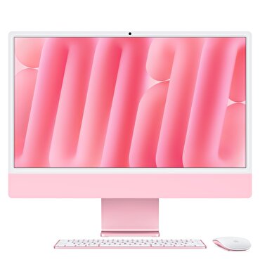 Apple iMac 24inc Retina 4.5K, M4 8-core CPU, 8-core GPU, 16GB Bellek, 256GB SSD, Pembe -  MWUG3TU/A