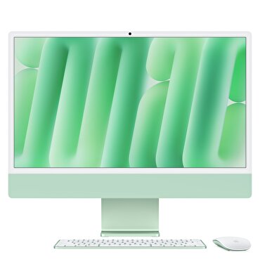 Apple iMac 24inc Retina 4.5K, M4 10-core CPU, 10-core GPU, 16GB Bellek, 512GB SSD, Yeşil 