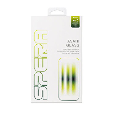 Spera iPhone 18 Pro Max Asahi Glass Ekran Koruyucu