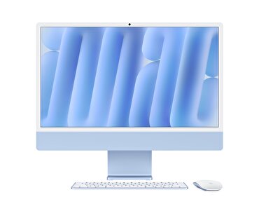 Apple 24 inç iMac 10CPU 10GPU M4 32GB 1TB-MAVİ
