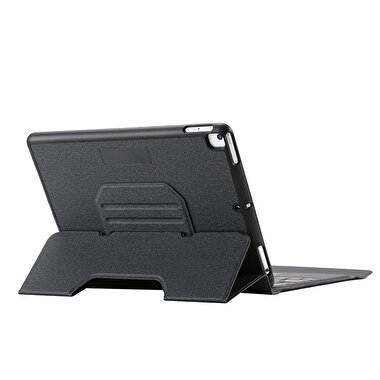 Daphnela iPad 10.2 9.Nesil Klavyeli Kılıf - Siyah 0763250073469