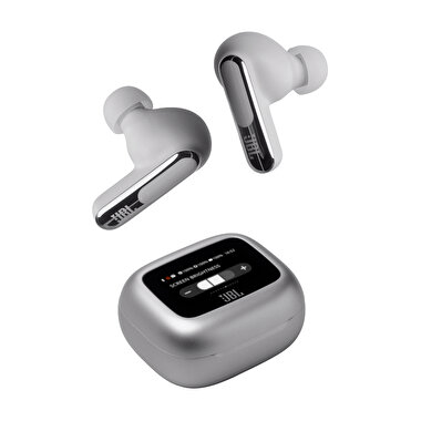 JBL Live Beam 3 Kablosuz Kulakiçi Kulaklık -Silver 1200130011641