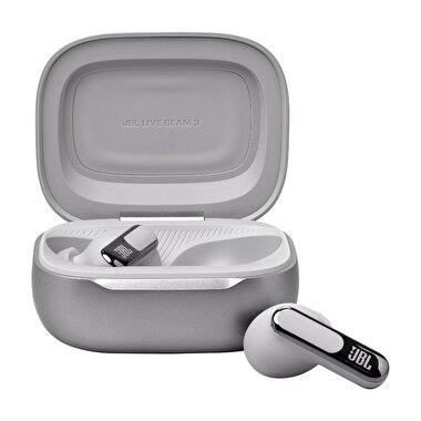 JBL Live Beam 3 Kablosuz Kulakiçi Kulaklık -Silver 1200130011641