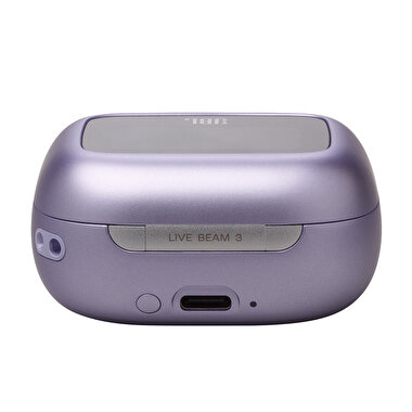 JBL Live Beam 3 Kablosuz Kulakiçi Kulaklık - Mor 1200130011665