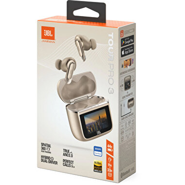 JBL Tour Pro 3 Wireless Kulakiçi Kulaklık - Latte 1200130013850