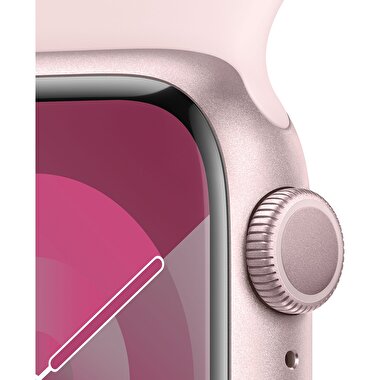 TEŞHİR - Apple Watch Series 9 GPS 41mm Pembe Alüminyum Kasa  3M586TU/A