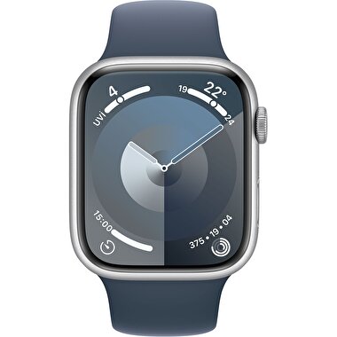 TEŞHİR - Apple Watch Series 9 GPS 45mm Gümüş Rengi Alüminyum Kasa 3M592TU/A