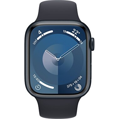 TEŞHİR - Apple Watch Series 9 GPS + Cellular 45mm Gece Yarısı Alüminyum Kasa Sport Band  3M599TU/A