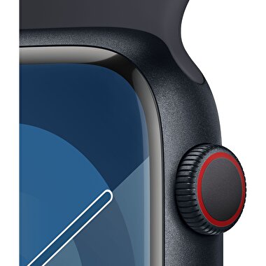 TEŞHİR - Apple Watch Series 9 GPS + Cellular 45mm Gece Yarısı Alüminyum Kasa Sport Band  3M599TU/A