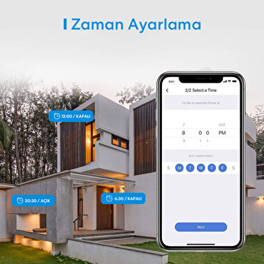 Meross Akıllı Dış Ortam Priz 2li 600358069942