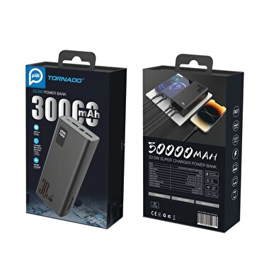 Piili Tornado 22.5 Watt 30.000 MAH Powerbank 6944629161817