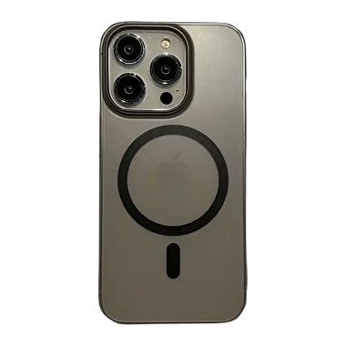 Piili iPhone 15 Ultra İnce Magsafe Kılıf - Mavi 6944629164016