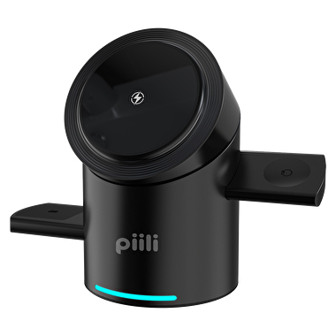 Piili 3 in 1 Kablosuz Şarj İstasyonu 6944629183857