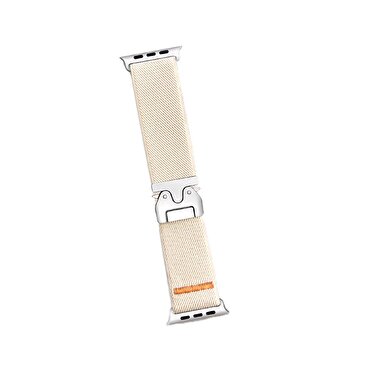 Piili Watch 42-44-45-46-49mm SteelMesh Kayış Beyaz 6944629188173