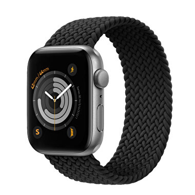 Buff Apple Watch Örgülü Kordon 42/44 S - Siyah 6959633412855