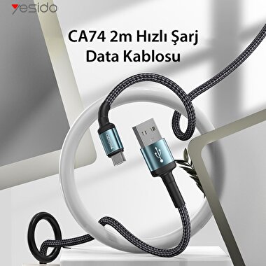 Yesido USB-C to Lightning Hızlı Şarj Kablosu 1.2 M 6971050265197