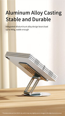 Rock Katlanabilir 360 Dönebilen Metal Stand 6974282129275