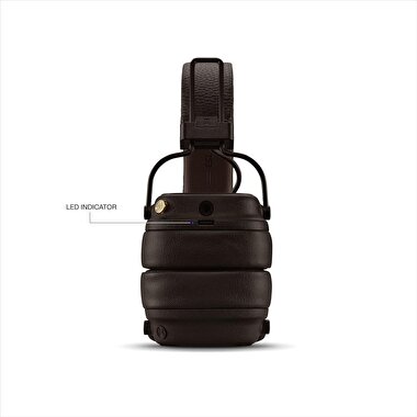 Marshall Major V Bluetooth Kulaküstü Kulaklık, Brown 7340055401128
