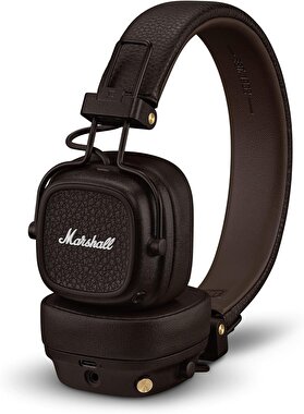 Marshall Major V Bluetooth Kulaküstü Kulaklık, Brown 7340055401128