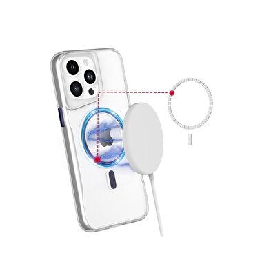 Newface Joko iPhone 16 Magsafe Kılıf - Şeffaf 8683140765200