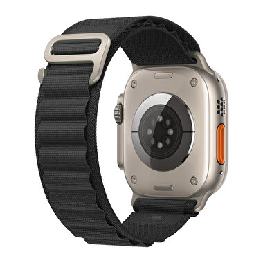 Buff Apple Watch Ultra Fabric Band 49mm - Siyah 8683548213594