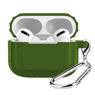Buff Airpods Pro Rubber Silikon Kılıf - Yeşil 8683548214553